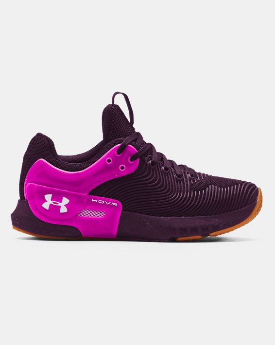 Women's UA HOVR™ Apex 2 Gloss Training Shoes, Purple, pdpMainDesktop image number 0